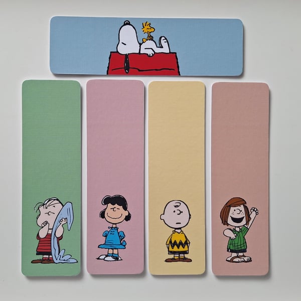 Peanuts Bookmark Snoopy Bookmarks