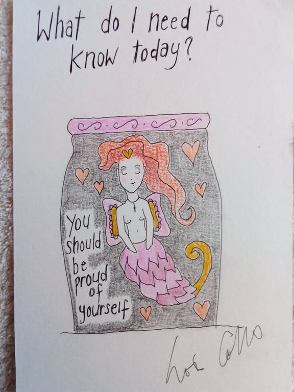 Small Prophets inspired original drawing 