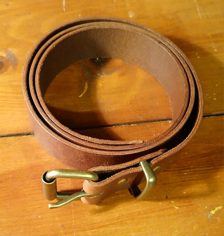Handcrafted Lyveden Leather Belt 