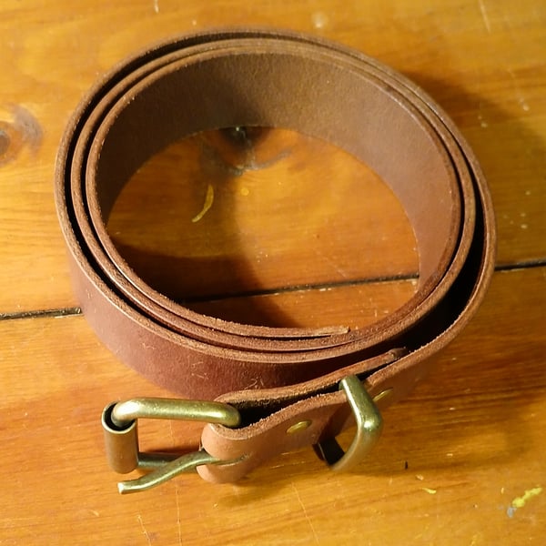 Handcrafted Lyveden Leather Belt 