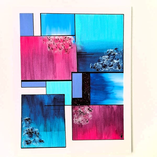 Original Abstract Acrylic Painting - Abstract Art – Contemporary Art