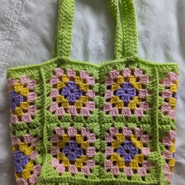 Bespoke Handmade Crochet Beach Bag
