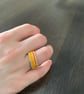 Lively colourful beaded ring - Image 4
