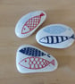 Decoupaged 'Fish' Pebbles