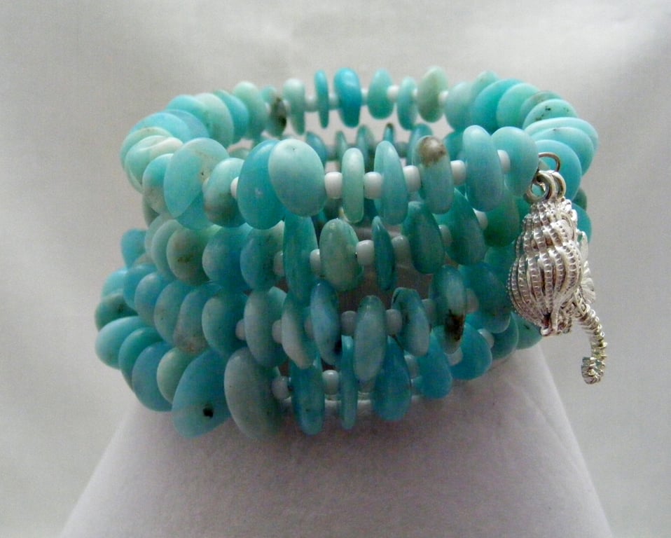 Amazonite Gemstone Bracelet