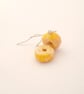Donut Earrings handmade miniature food jewellery cute gift for her  - Image 2