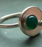 Small art deco silver ring - Image 3