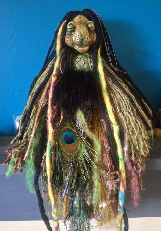 Spirit doll,witches ward,shamanic doll,witch,altar, protection 