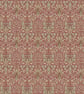 William Morris Design Snakeshead Tablecloths. 250 Oval x 135cm   Wine