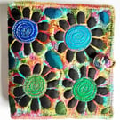 Needle Case for Sewing with Free Machine Embroidery 