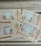 Christmas Card Set Pink Parfait Gingerbread  by Carolee Crafts DTP 0023 - Image 5