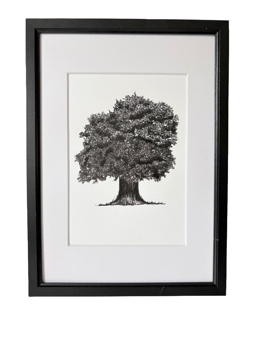 Tree Illustration with Mount Board 