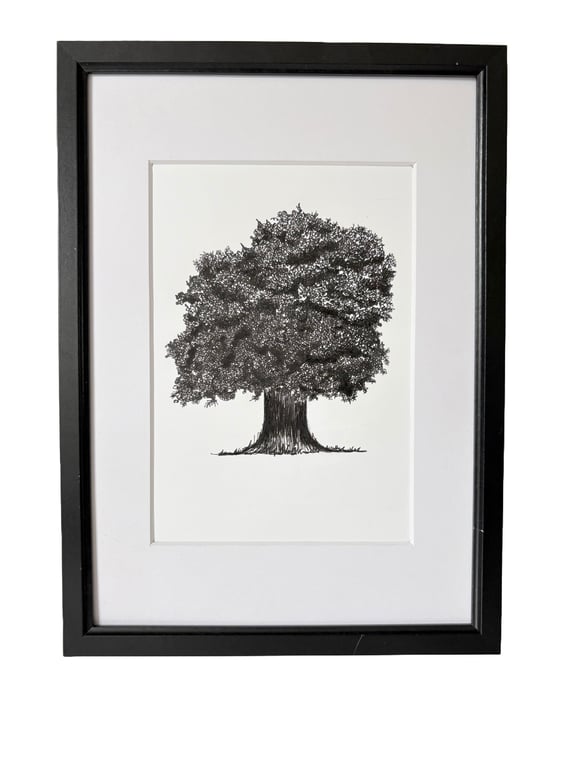 Tree Illustration with Mount Board 