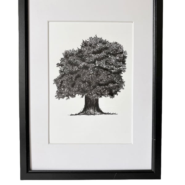 Tree Illustration with Mount Board 