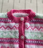 Fair Isle cardigan for a baby - Image 7