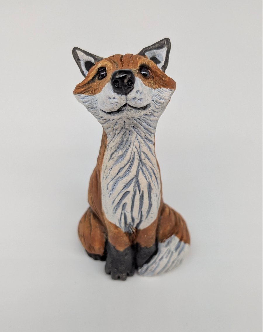 Mini Sitting Fox 1
