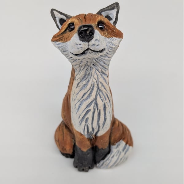 Mini Sitting Fox 1