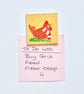 Canvas magnet, Little Chicken. - Image 1