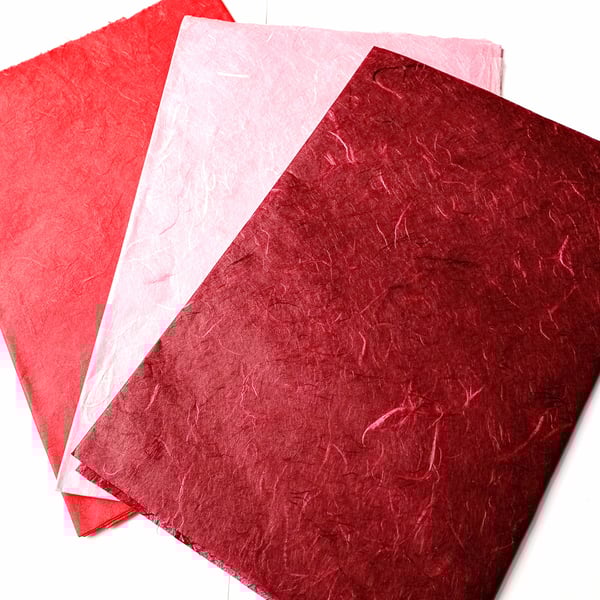 Natural, Mulberry Bark Fibres Paper, Present Wrap, Decorative 