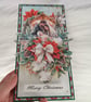 Handmade Christmas Card with Nativity Scene (13) Traditional 3D Christmas Card.  - Image 5