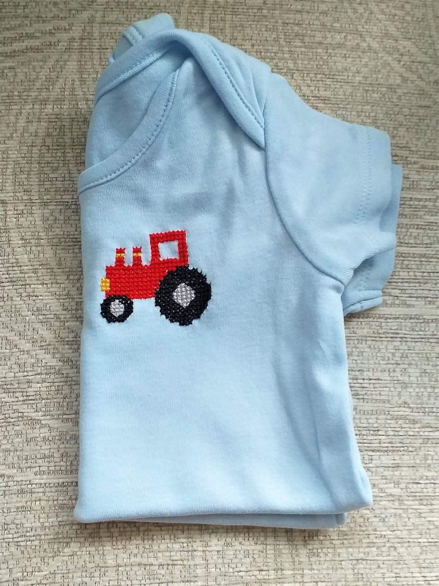 Tractor Vest age 6-9 months