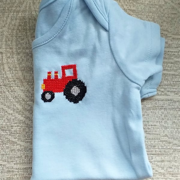 Tractor Vest age 6-9 months