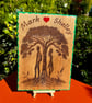 Romantic wooden plaque 