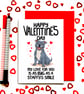 Staffordshire Bull Terrier Valentine’s Card – Love As Big As A Staffy Smile