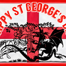 Happy St George's Day A5 Greeting Card 