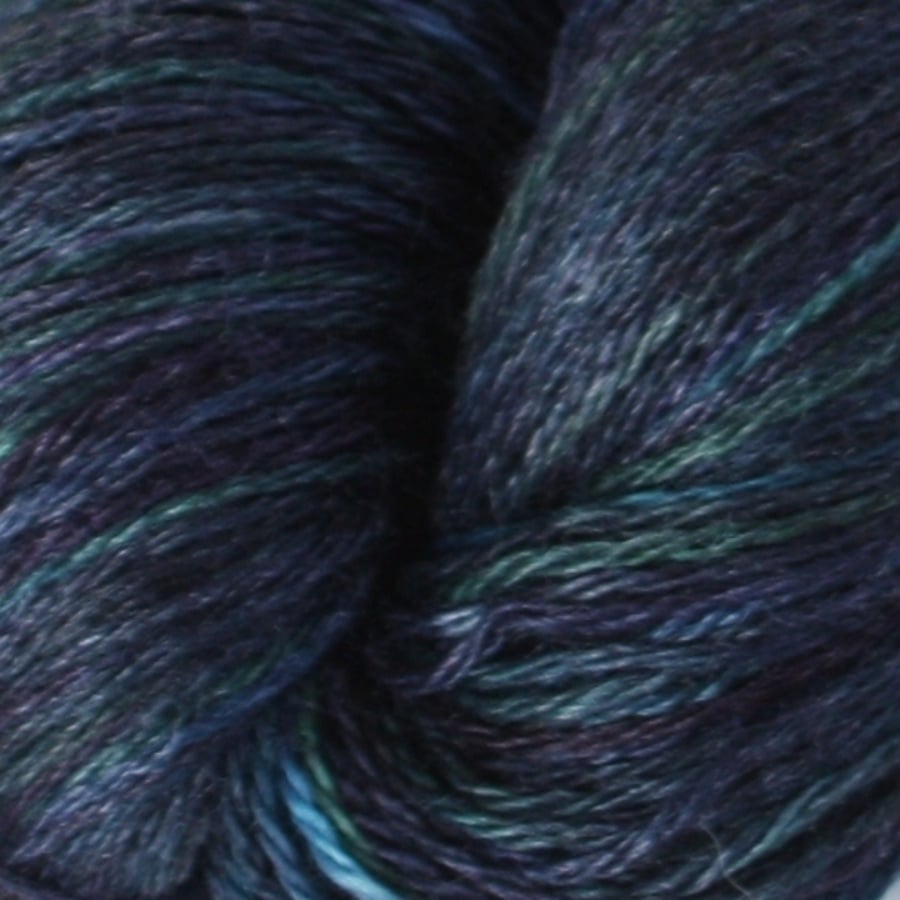 Darkest Night - Superwash merino/nylon sock yarn