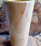Handturned vase, natural wood finish. Item no 1015. - Image 3