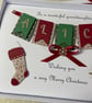 Personalised Christmas Card Daughter Son Granddaughter Grandson Mum Gift Boxed - Image 3