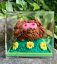 Highland Coo Mini Clay Sculpture - Image 1