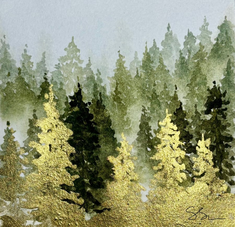 A mystery Forest with the golden twist