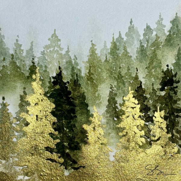 A mystery Forest with the golden twist