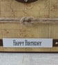Handmade birthday card - small boat - Image 2