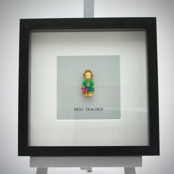 Best Teacher mini Figure frame