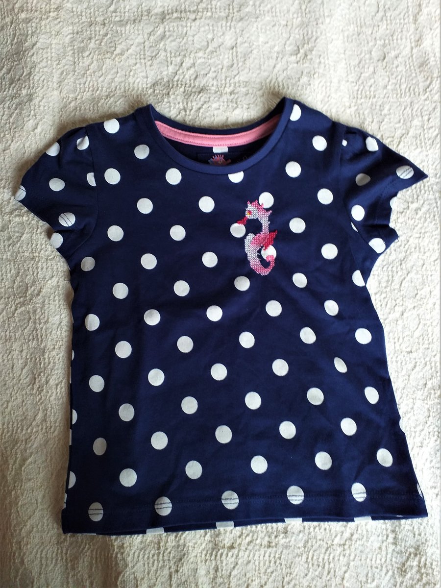 Seahorse T-shirt Age 9-12 Months