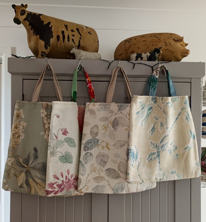 Perfect fabric gift bag, fabric gift bag, unlined gift bag