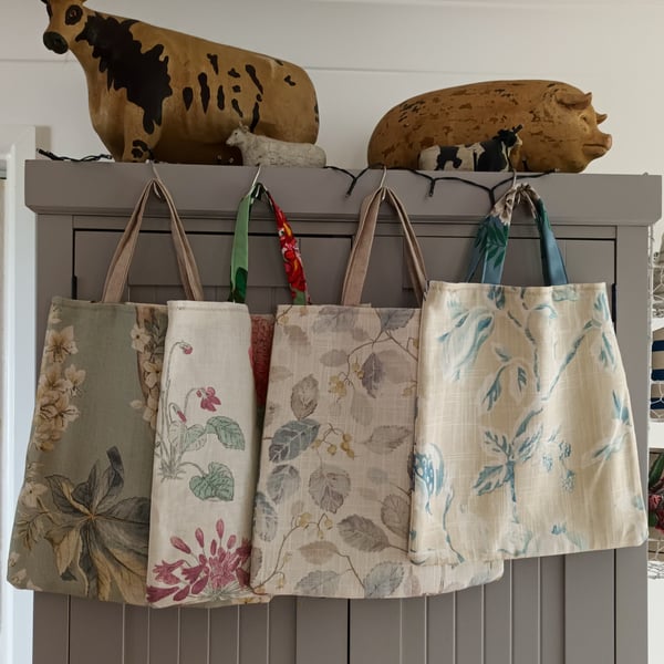 Perfect fabric gift bag, fabric gift bag, unlined gift bag