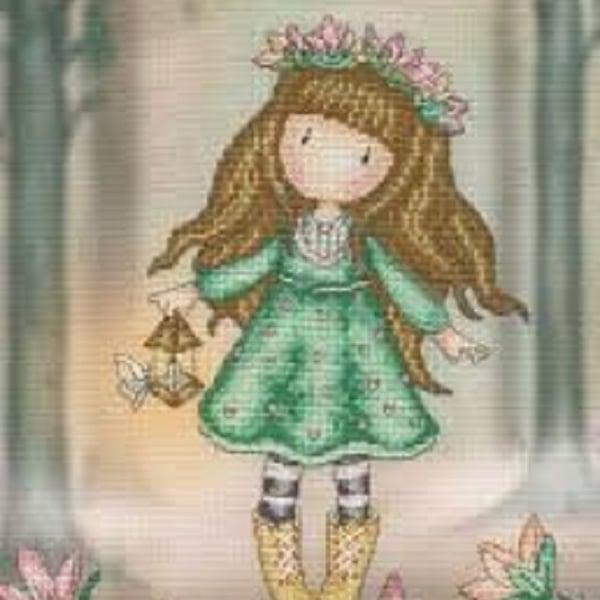 Bothy Threads Santoro Gorjuss 'Woodland Wildflower' Cross Stitch Kit