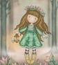 Bothy Threads Santoro Gorjuss 'Woodland Wildflower' Cross Stitch Kit