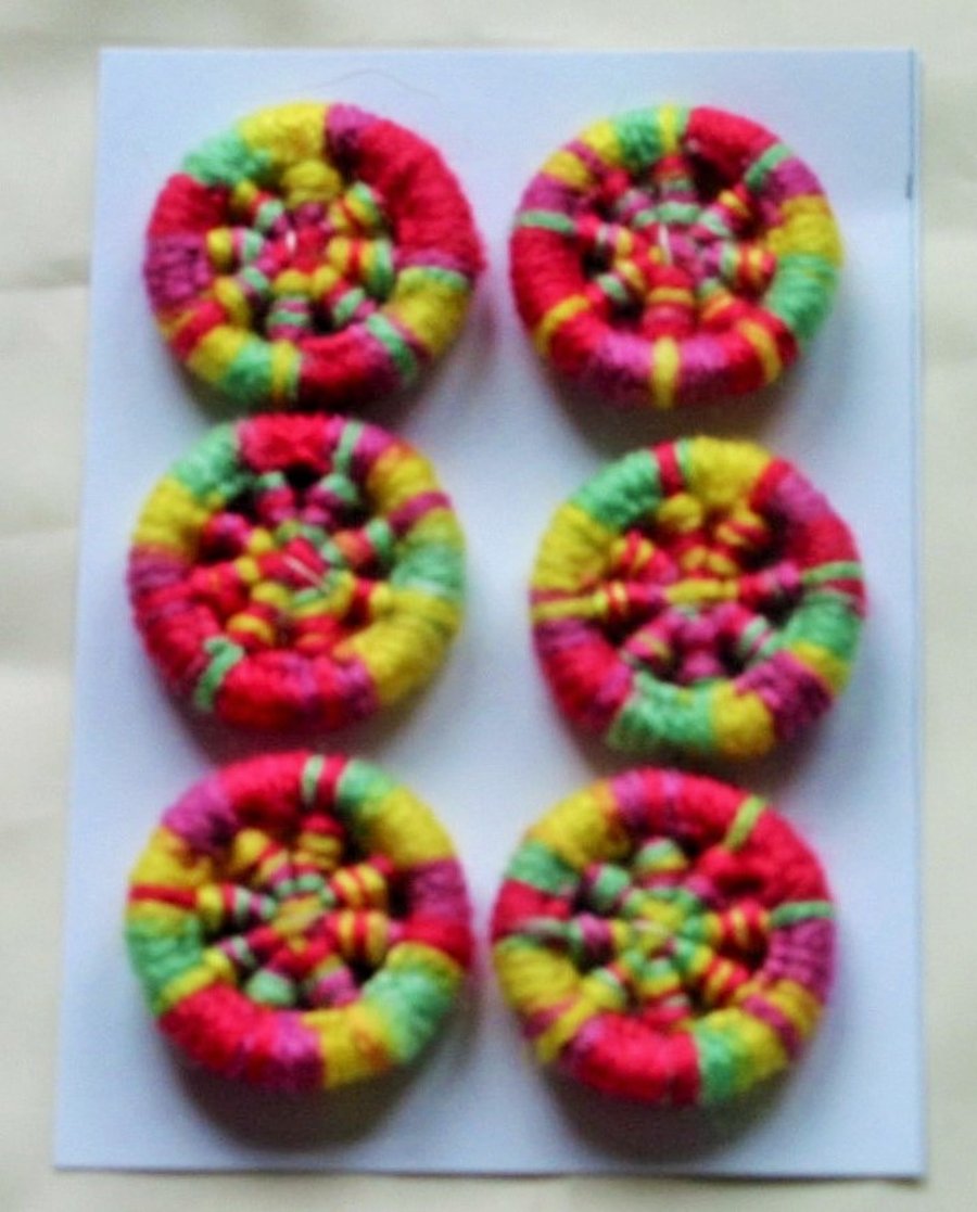 Dorset pinwheel buttons