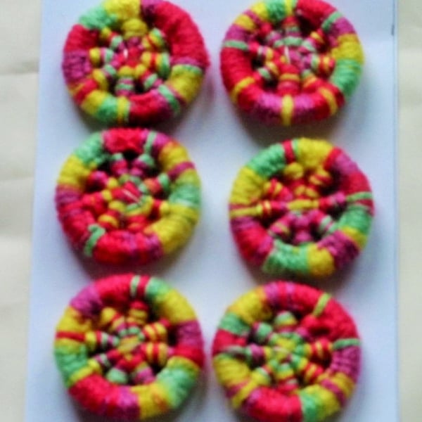 Dorset pinwheel buttons