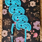 Crochet Fan Bookmark 