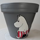 Moomin family 16cm Terracotta Pot 