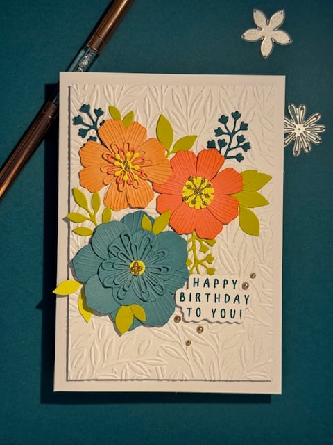 Floral General Blank cards