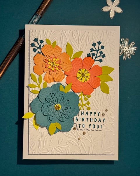 Floral General Blank cards