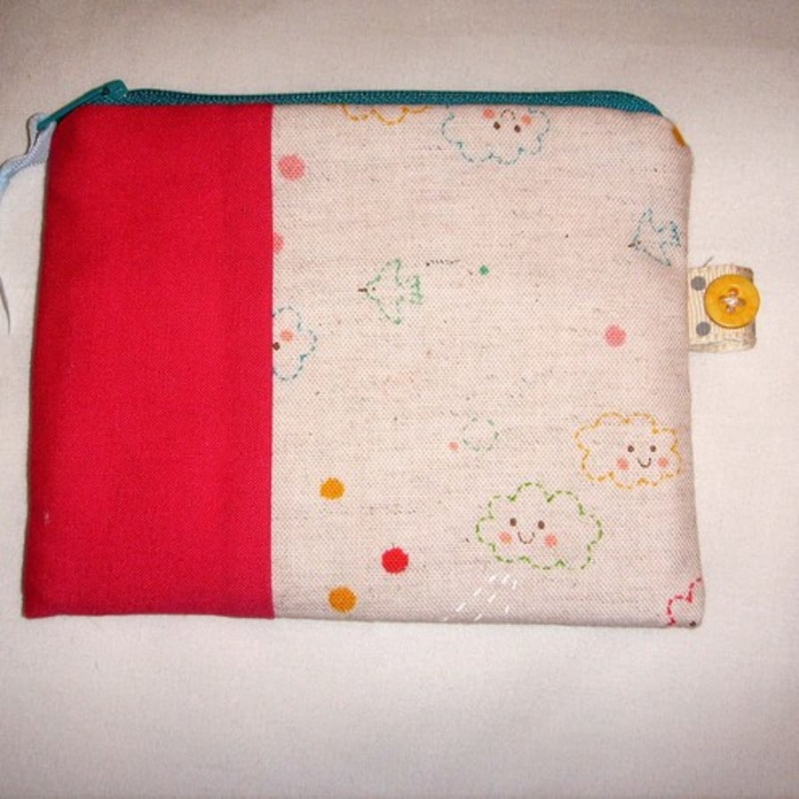    SALE  SALE  SALE    Little clouds  coin purse