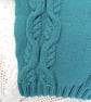 Hand Knitted Chunky Cabled Short Sleeved Cardigan, Gift Ideas for Children - Image 5